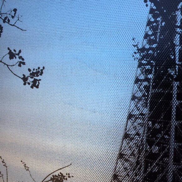 Eiffel Tower Wall Art Hanging Canvas Print Sepia Tone Glossy Paris France Decor - Picture 8 of 12